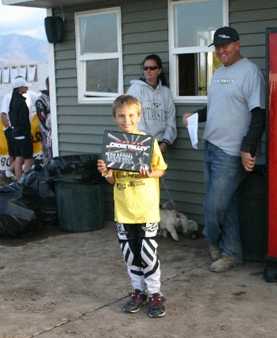 JR and his trophy