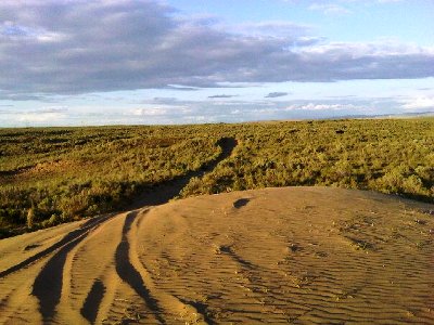 American Falls Desert Dunes