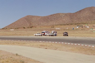 FZR400 Crash