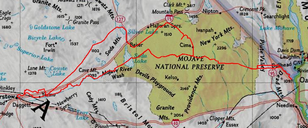 mojave 2010 map